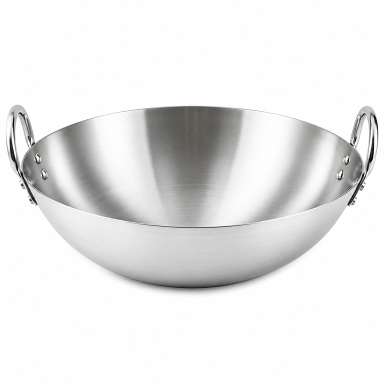 Stainless Steel Professional Wok Pan – Heavy-Duty Cooking Performance for Modern Kitchens