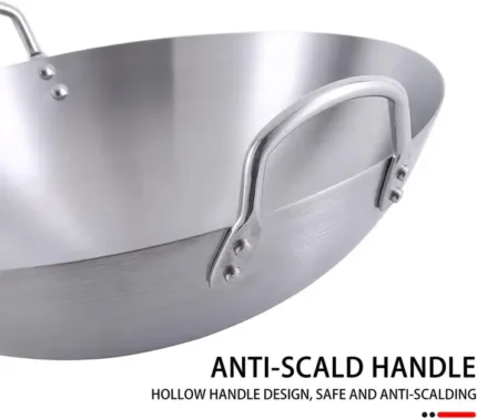 Stainless Steel Professional Wok Pan – Versatile & Durable for Every Kitchen