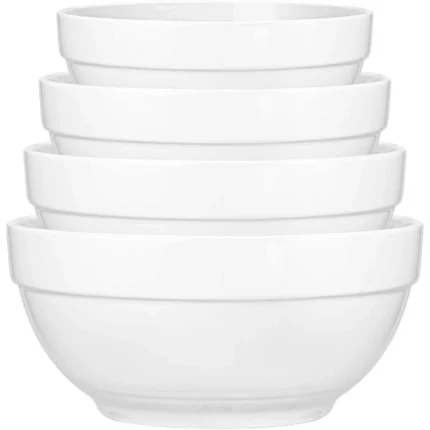 White Porcelain Soup Bowl – Elegant & Versatile for Every Dining Experience