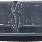 Rectangular 2 Compartment Food Pack – Versatile for Modern Kitchens