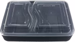 Rectangular 2 Compartment Food Pack – Versatile for Modern Kitchens