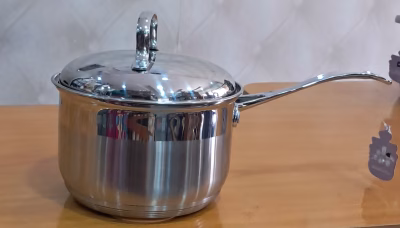 Korkmaz 11-Piece Stainless Steel Cookware Set – Superior Quality for Every Kitchen