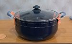 10pcs Set Orange Brand Nonstick Pots – Reliable Cookware for Everyday Use