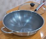 34cm Aluminum Wok Pan – Versatile, Lightweight, and Built for High-Heat Cooking