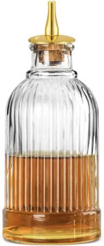 220ml Glass Dash Bitters Bottle – Leak-Proof, Bar-Grade Design
