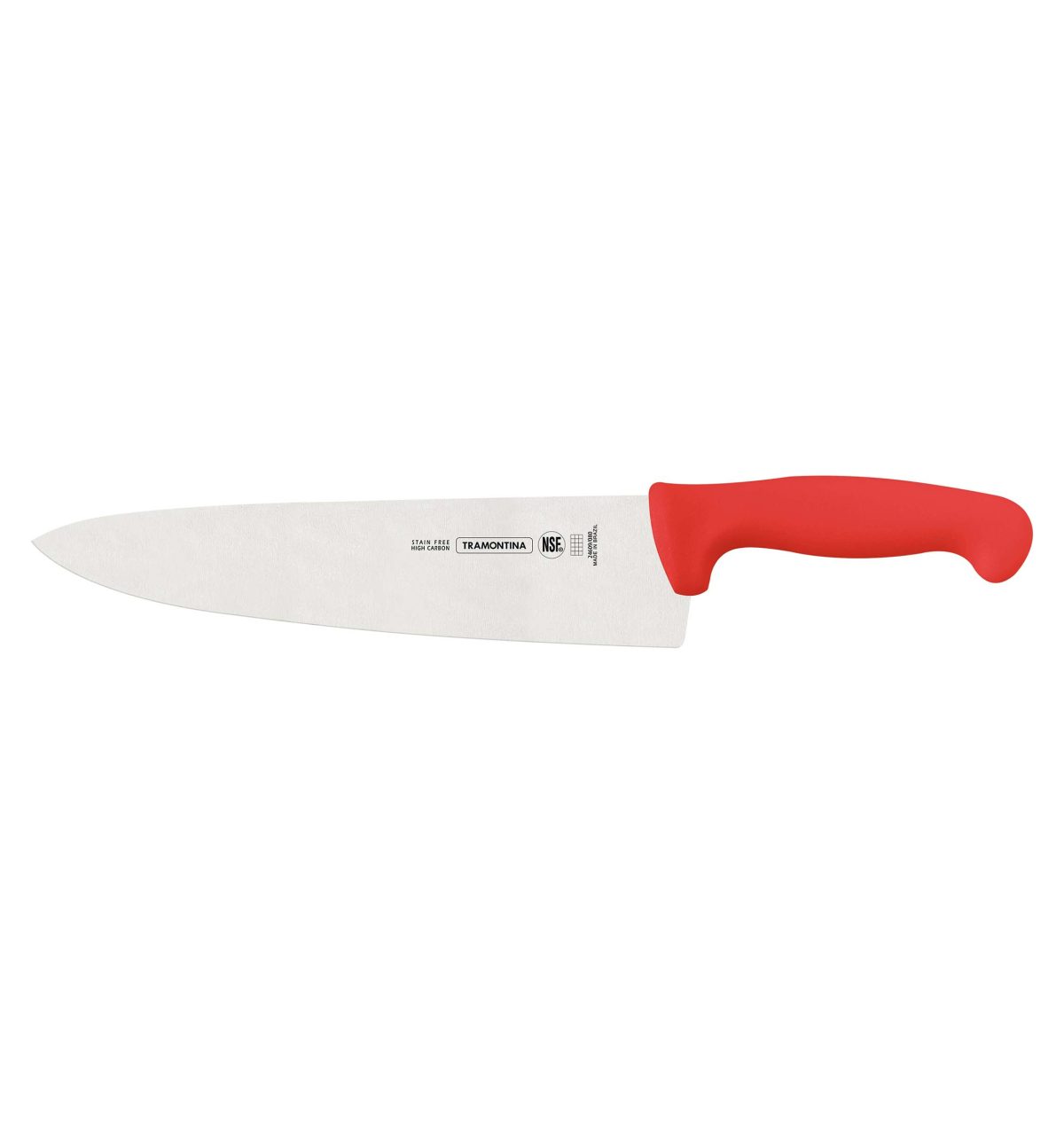 Tramontina Professional Meat Knife – Stainless Steel Blade | Durable & Sharp red