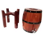 3L Wooden Beverage Dispenser – Juice & Beer Tap i