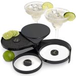 3-Tier Collapsible Bar Glass Rimmer – Cocktail Garnish Tool