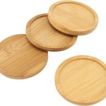 6pcs Bamboo Coasters – Eco-Friendly, Durable & Stylish Set