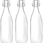 Glass Bottle with Clip Lid – Airtight, Reusable & Leakproof