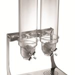 Industrial Double Cereal Dispenser – 4L x 2 | Durable, Hygienic