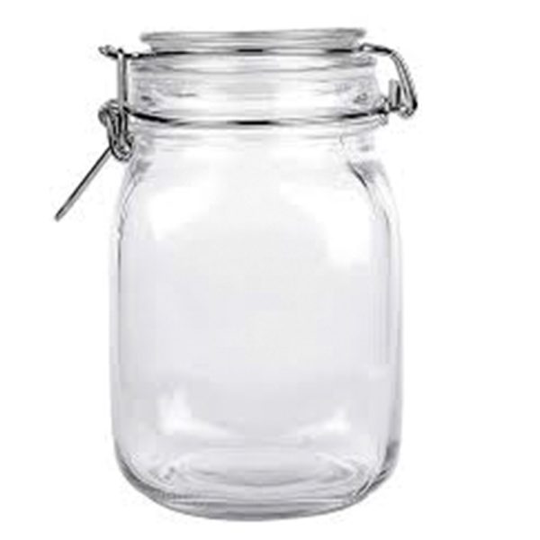 Clip Lid Cookie Jar – Airtight Glass Storage for Kitchen & Gifts