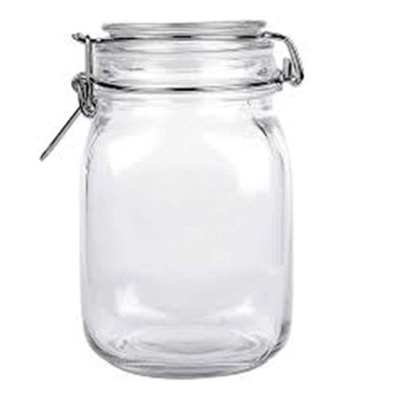 Clip Lid Cookie Jar – Airtight Glass Storage for Kitchen & Gifts