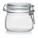 Clip Lid Cookie Jar – Airtight Glass Storage for Kitchen & Gifts i