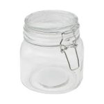 Clip Lid Cookie Jar – Airtight Glass Storage for Kitchen & Gifts ii