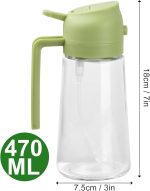 2-in-1 Oil Sprayer & Pourer Bottle ii