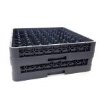 25 Peg Plastic Plate Storage Rack – Durable Kitchen Crate