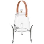 Acrylic Juice Beverage Dispenser – With Handle & Steel Stand