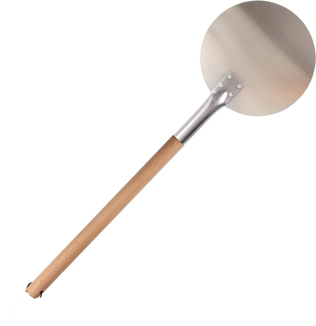 Aluminum Pizza Peel with 40cm Wooden Handle