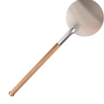 Aluminum Pizza Peel with 40cm Wooden Handle