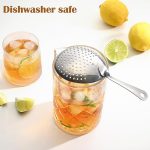 Stainless Steel Julep Strainer – Premium Bar Tool & Filter i