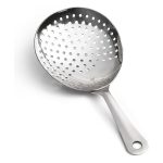 Stainless Steel Julep Strainer – Premium Bar Tool & Filter
