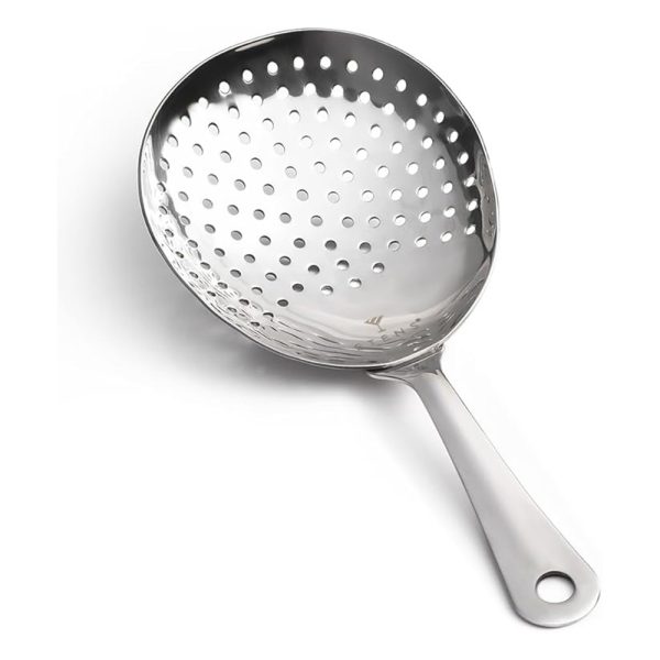 Stainless Steel Julep Strainer – Premium Bar Tool & Filter