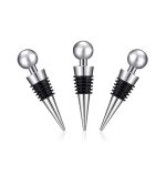 Stainless Steel Wine Stopper – Reusable, Leak-Proof, 1pc