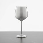 81 oz Brushed Silver Wine Glass – Luxury All-Purpose Design iii