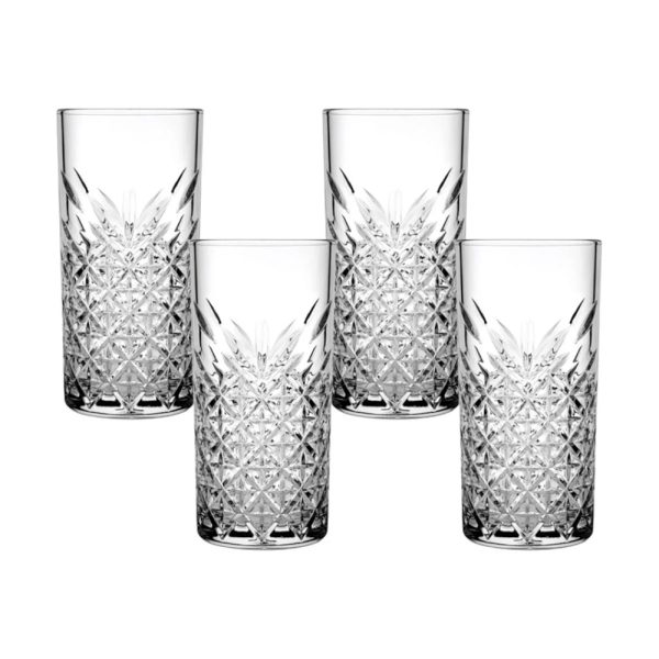 Pasabahce Timeless Highball Glass – Elegant Crystal Drinkware