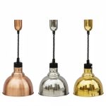 Suspended Food Heat Lamp – Bronze, Gold & Pro-Grade Finishes
