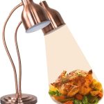 Bronze Double Food Heat Lamp Warmer – Buffet & Catering Use