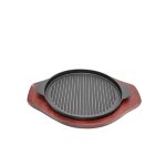 Round Die Cast Sizzling Plate – Durable, Heat-Retaining Cookware