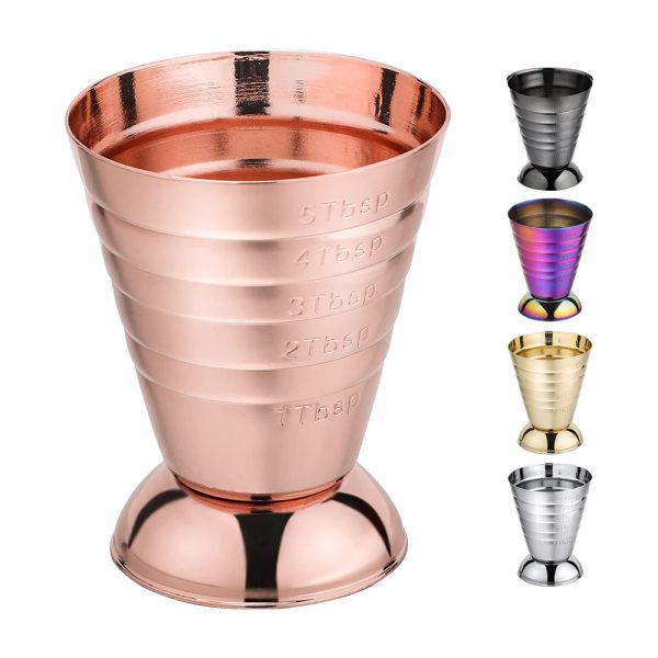 Segmented Measuring Cocktail Jigger – Precision Bar Tool