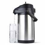 Stainless Steel Thermal Carafe Dispenser – Airpot with Pump