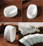 White Porcelain Sugar Holder – Elegant Sachet Sugar Bowl i
