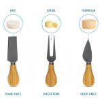 4PCS Cheese Board Set with Knives & Accessories – Wooden Tray ii