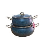 NSFE Granite Nonstick Casserole Set – 3 Pots, Shallow Pan & Frypan iii