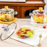 Clear Glass Borosilicate Pot 1600ml – For Homes & Hotels iii