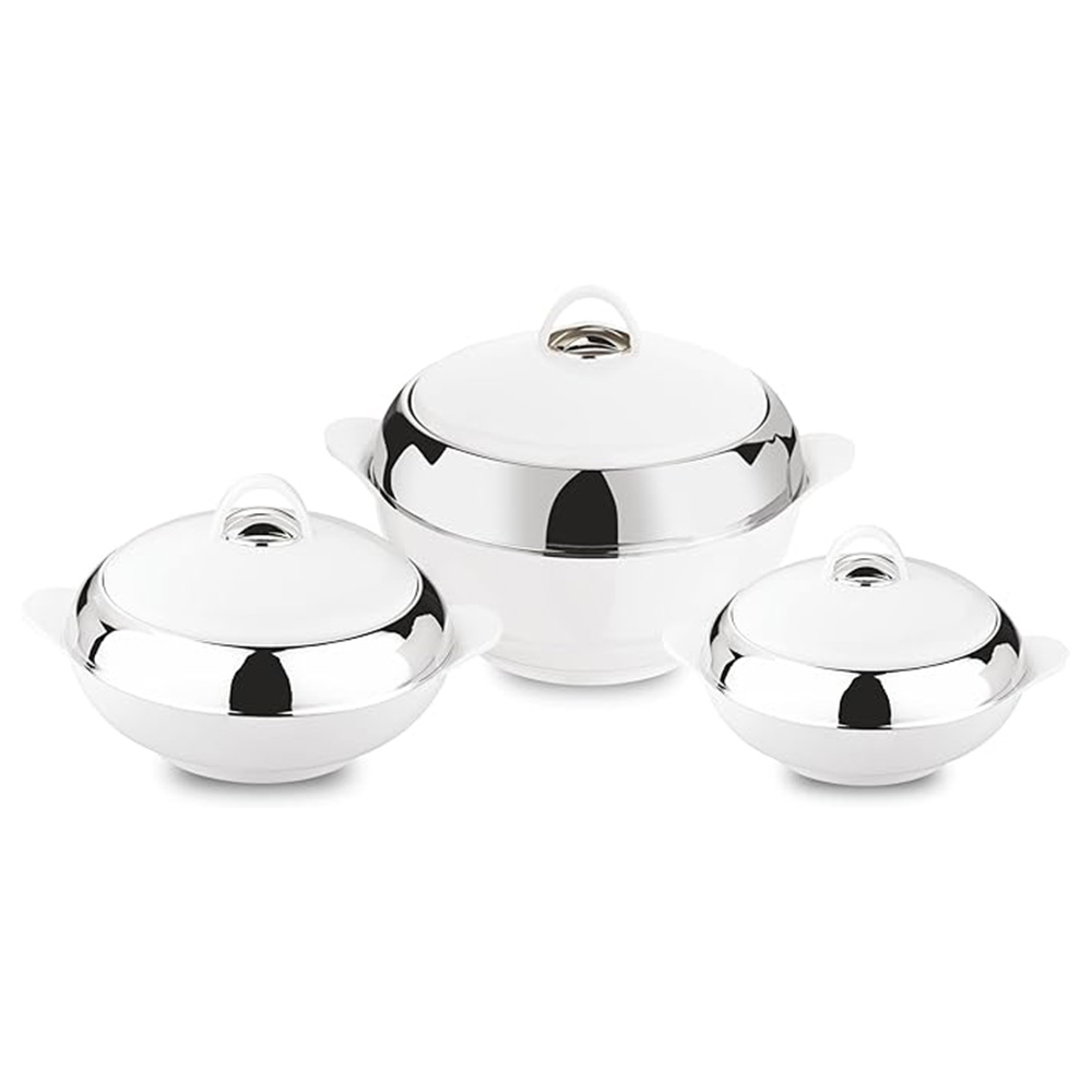 Crescent Insulated Casserole Hot Pot Set – For Homes & Hotels Crescent Insulated Casserole Hot Pot Set – For Homes & Hotels