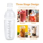 Food-Grade Plastic Boston Shaker – For Hotels, Bars & Homes i