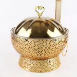 Gold Hanging Round Chafing Dish 7.5L – For Hotels & Homes i