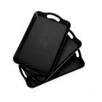 Nonskid Ceramic Serving Tray with Handles – For Hotels & Homes