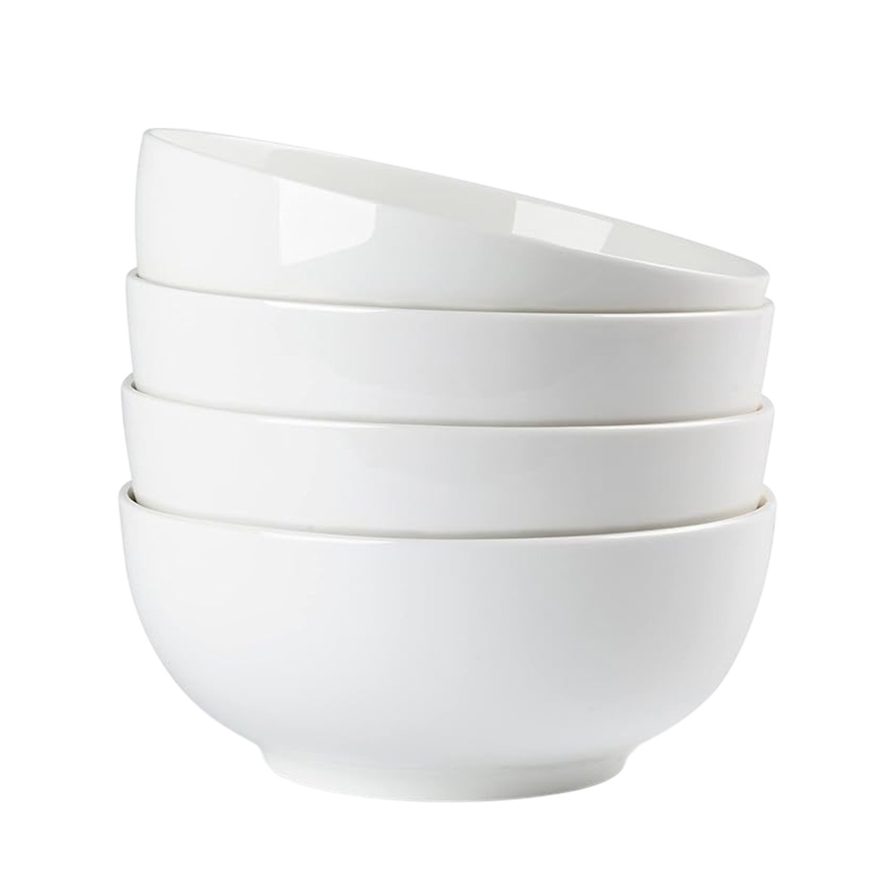White Porcelain Soup & Cereal Bowl 7" – For Hotels & Homes White Porcelain Soup & Cereal Bowl 7" – For Hotels & Homes