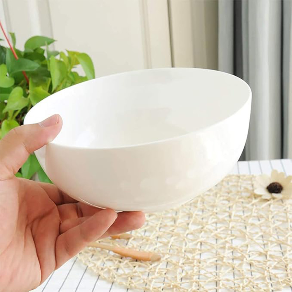 White Porcelain Soup & Cereal Bowl 7" – For Hotels & Homes i White Porcelain Soup & Cereal Bowl 7" – For Hotels & Homes i