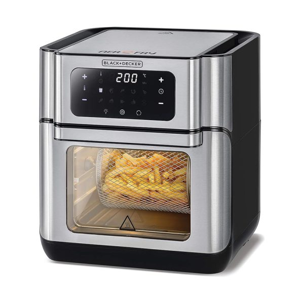 Black+Decker 7-in-1 Digital Air Fryer 8.6L & 12L Air Fryer Oven AOF100-B5 – Smarter Cooking for Modern Homes