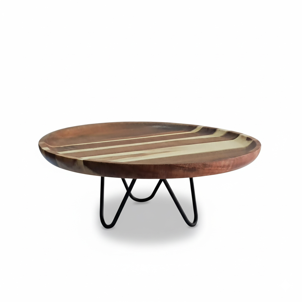 30cm Acacia Wood Food Display Stand – For Hotels & Homes 30cm Acacia Wood Food Display Stand – For Hotels & Homes