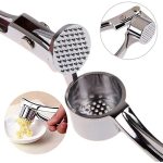 Heavy-Duty Stainless Steel Garlic Press for Homes & Hotels iii