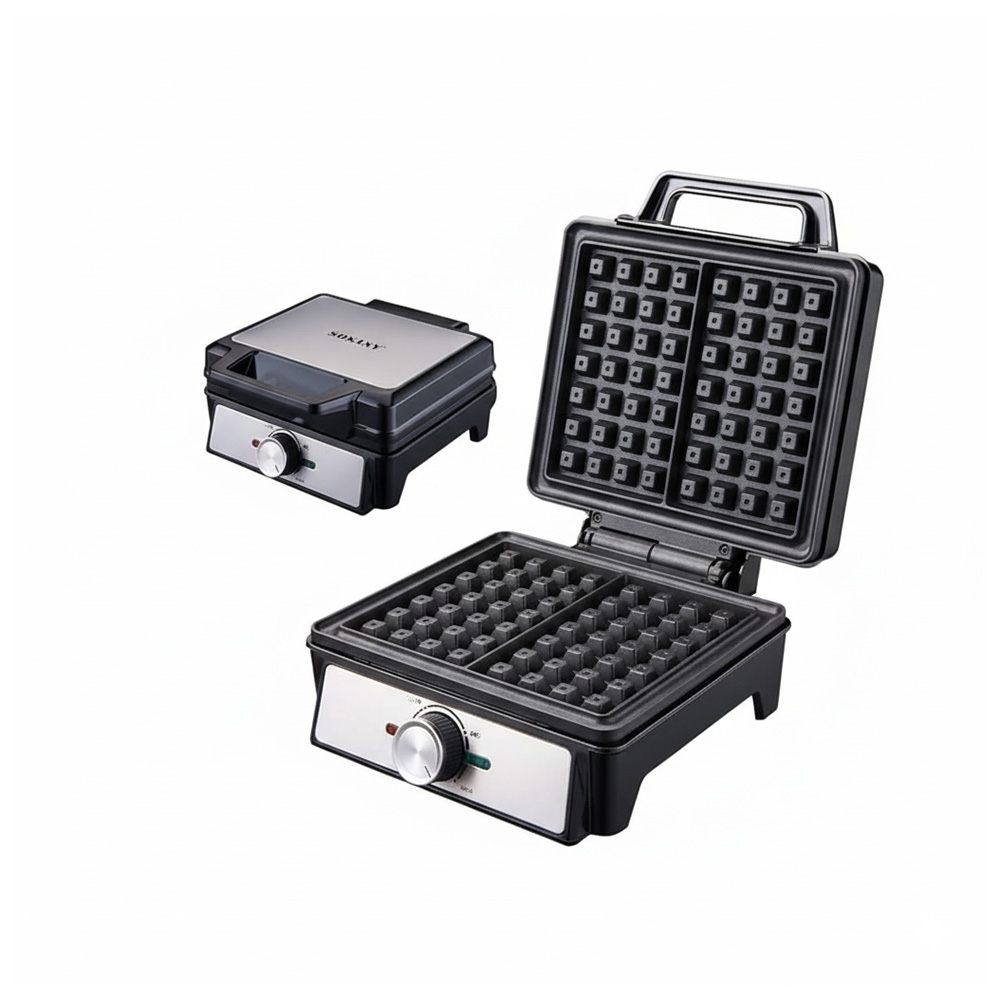 Sokany 1600W Electric Waffle Maker – Nonstick Teflon for Homes & Hotels Sokany 1600W Electric Waffle Maker – Nonstick Teflon for Homes & Hotels