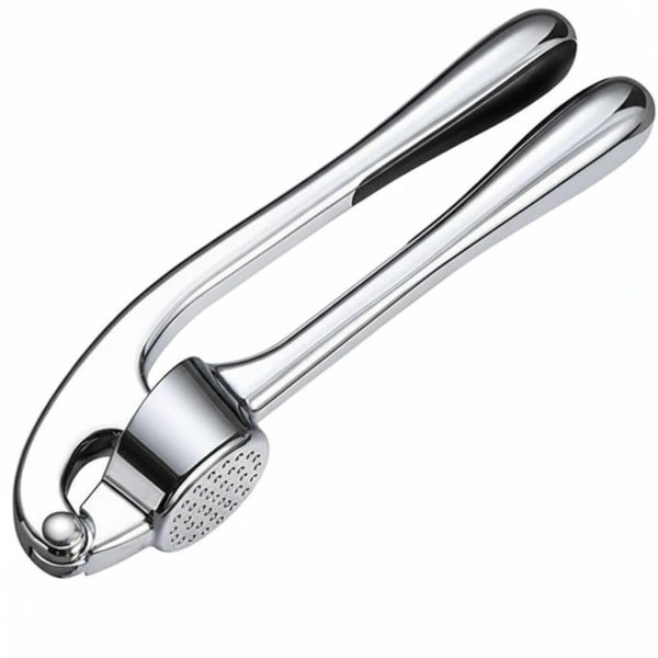 Heavy-Duty Stainless Steel Garlic Press for Homes & Hotels